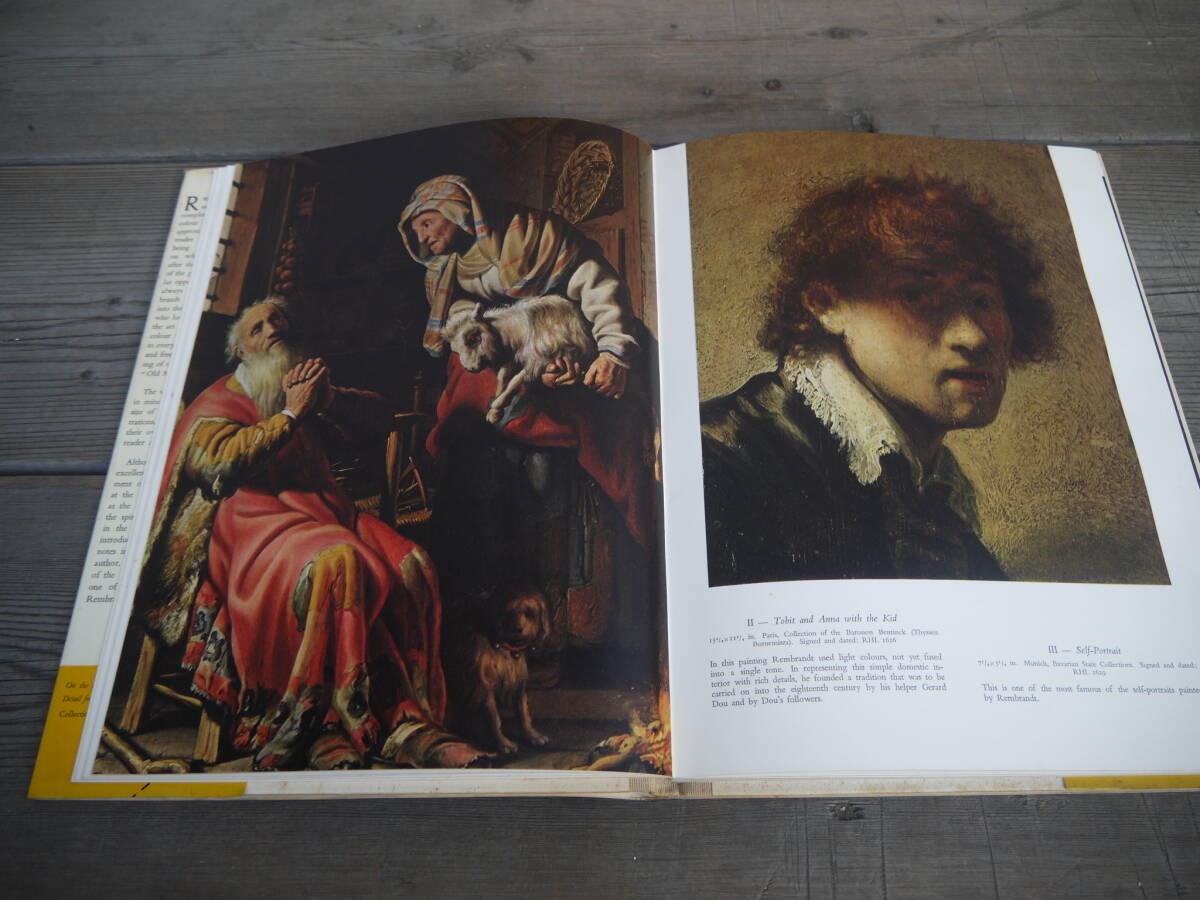  【BO40426】レンブラント Rembrandt 画集本_画像4