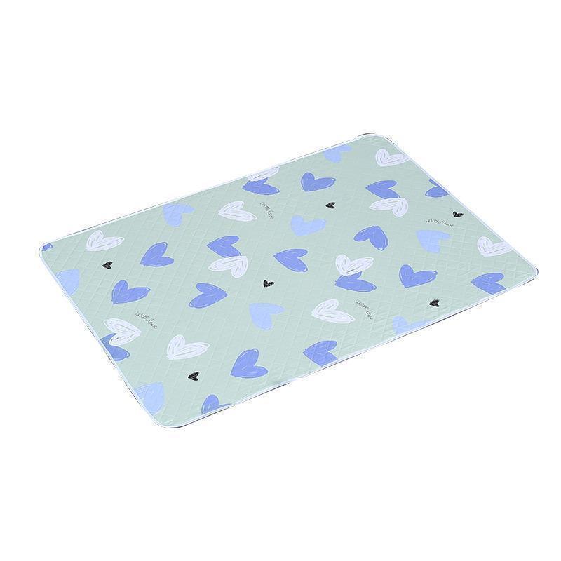  bed‐wetting sheet waterproof pad baby diapers change mat bedding dirt prevention nursing menstruation . for pets dog cat large size outing 