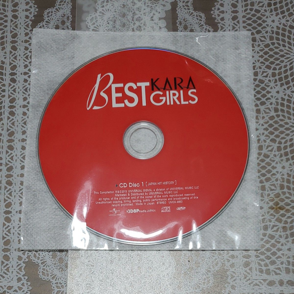 KARA   BEST  GIRLS   CD   2枚組