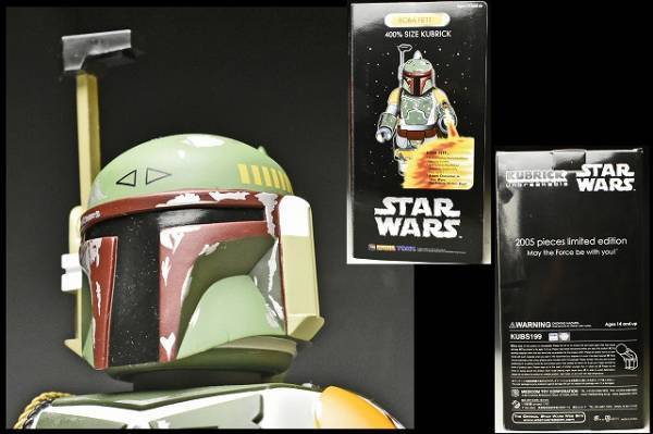 [boba*feto] 400% Kubrick 2005 Pieces limited edition KUBRICK MEDICOM TOY Star uo-z George * Lucas 