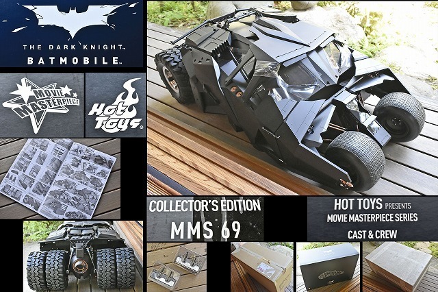 [ Batman ] bat Mobil 1/6 шкала HOT TOYS hot игрушки производства TheDarkNighat VERSION MMS 69 BATMAN BAT MOBILE