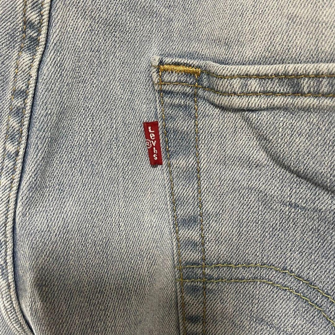 LEVI'S502 W36L30メンズ　ストレートデニム/ライトブルー　12_画像6