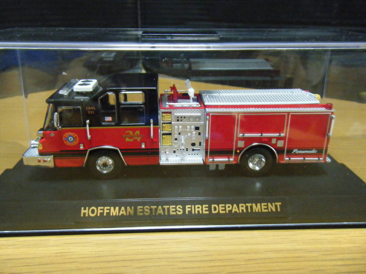 ♪1/64 Hoffman Estates, IL Pierce QUANTUM PUMPER ENGINE 24 LIMITED EDITION 747/756！限定品！ 消防車の画像6