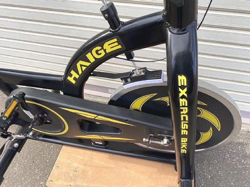 札幌限定 ■ HAIGE ハイガー エアロバイク EXERCISE BIKE スピンバイク フィットネス _画像2