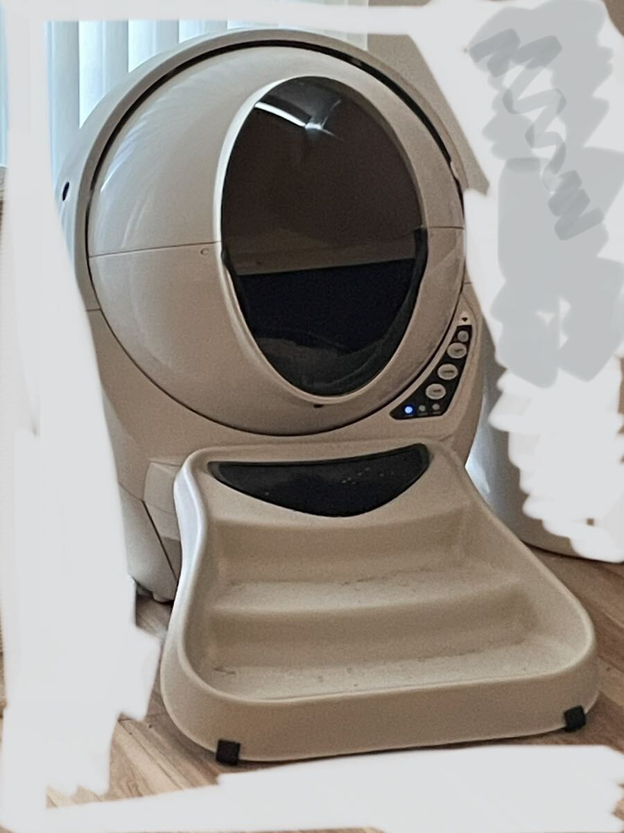  リッターロボット3 ベージュ litter robot 3 connect 猫 全自動トイレ_画像1