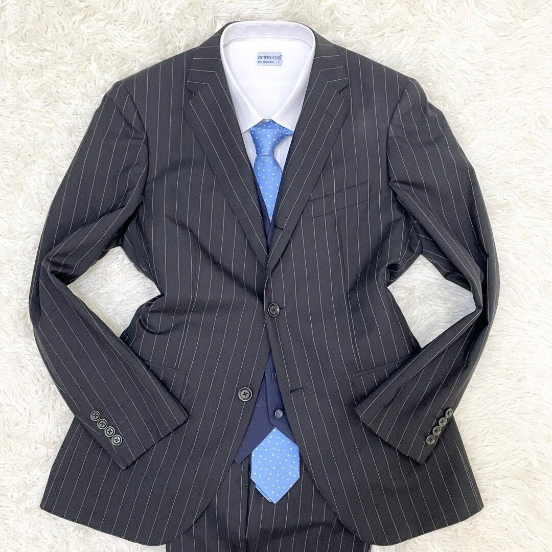 JUNKO SHIMADA [ beautiful goods ]3 piece three-piece suit black NewZealand Junko Shimada business commuting work setup men's 