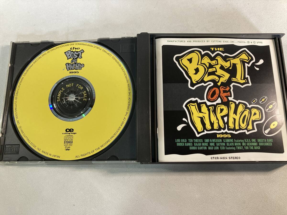 【2】9760◆The Best Of Hip Hop 1995◆ザ・ベスト・オブ・ヒップホップ 1995◆2枚組◆CTCR-14024◆サンプル盤◆_画像4