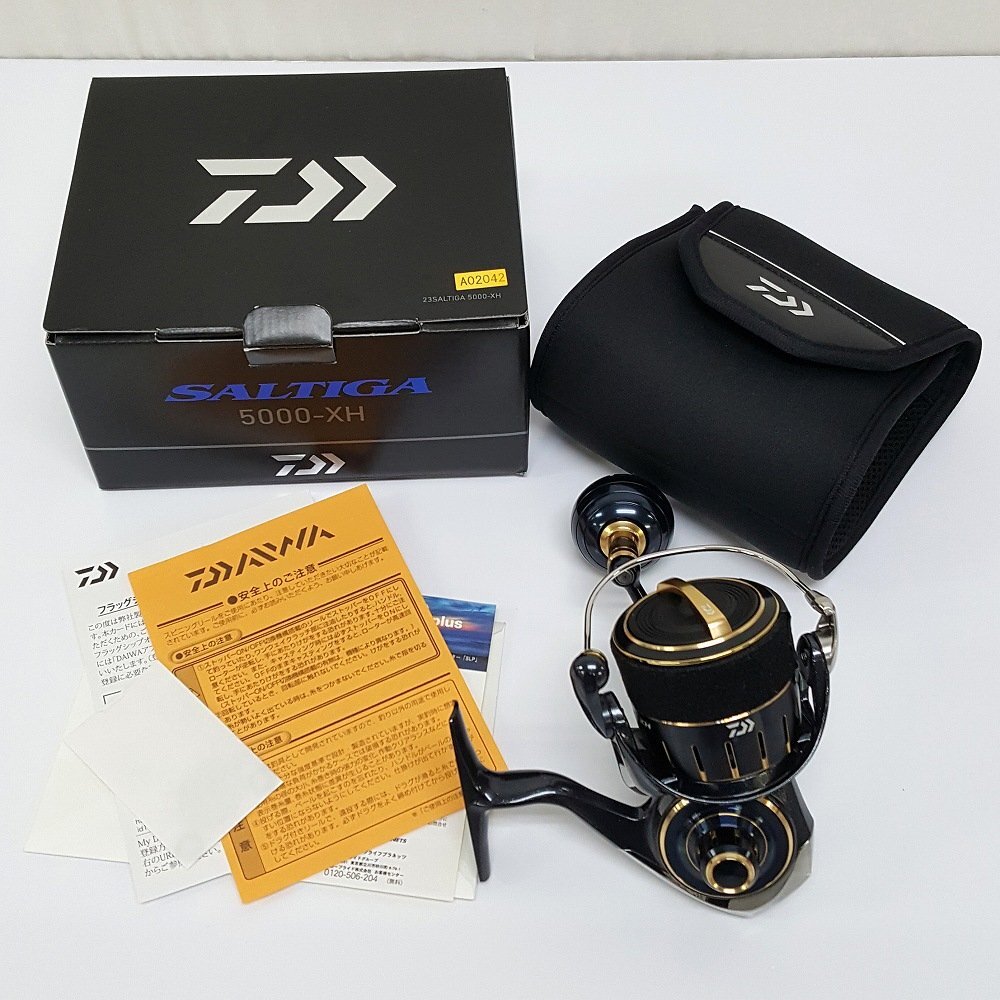 《現状品》DAIWA ダイワ 23 SALTIGA ソルティガ 5000-XH スピニングリール《釣具・80サイズ・福山店》O101の画像6