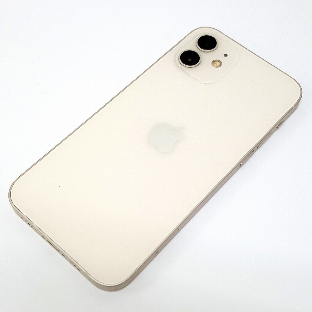 《ジャンク》《SIMロック解除済》au版 Apple iPhone 12 256GB MGJ13J/A ホワイト 店頭/併売《スマホ・60サイズ・福山店》O132_画像1