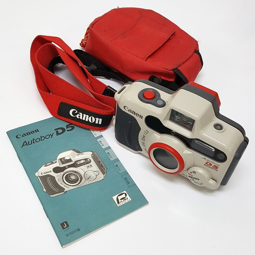 《ジャンク》Canon/キャノン Autoboy D5 フィルムカメラ《家電・60サイズ・福山店》O138の画像5