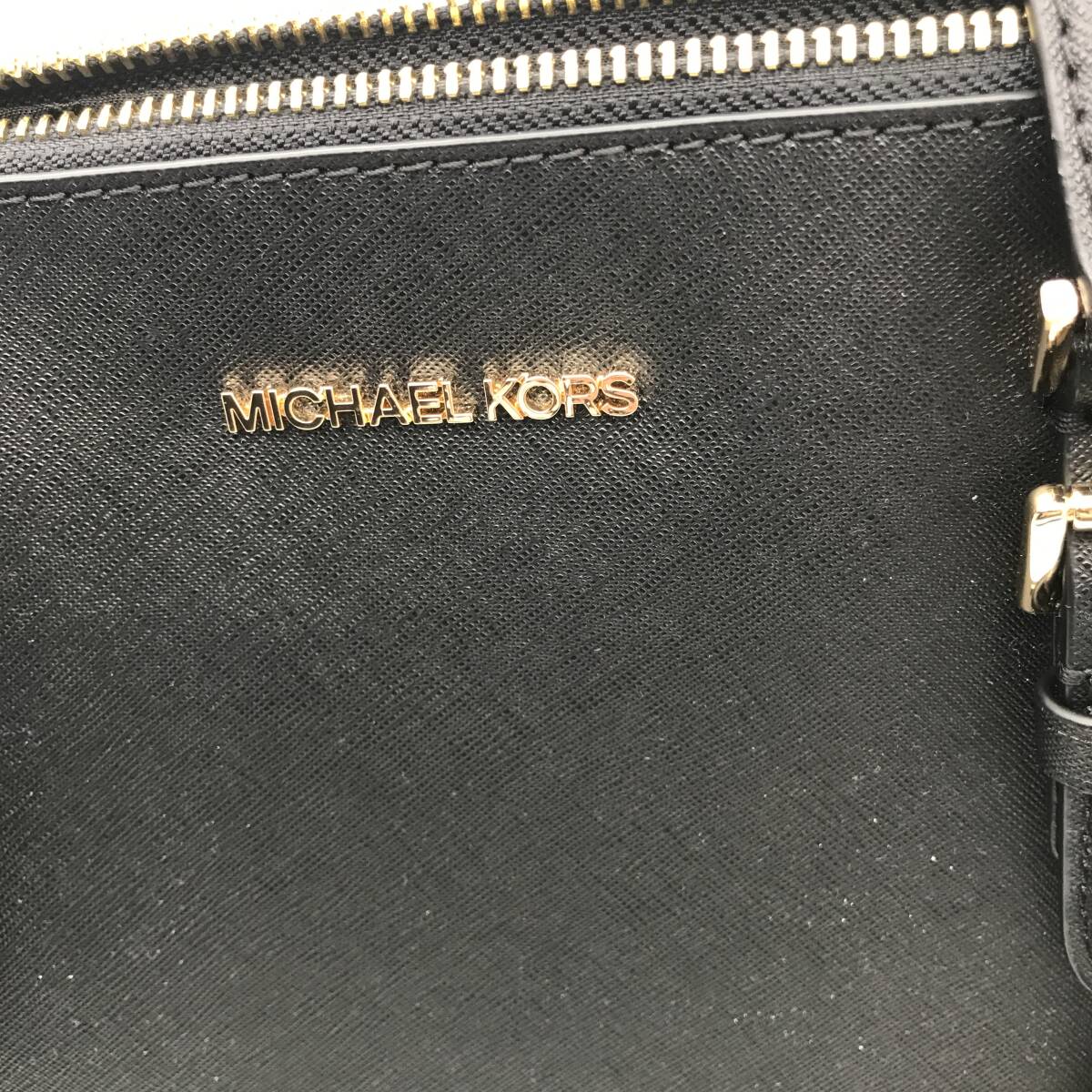 MICHAEL KORS マイケルコース ハンドバック ブラック レディース 中古の画像3