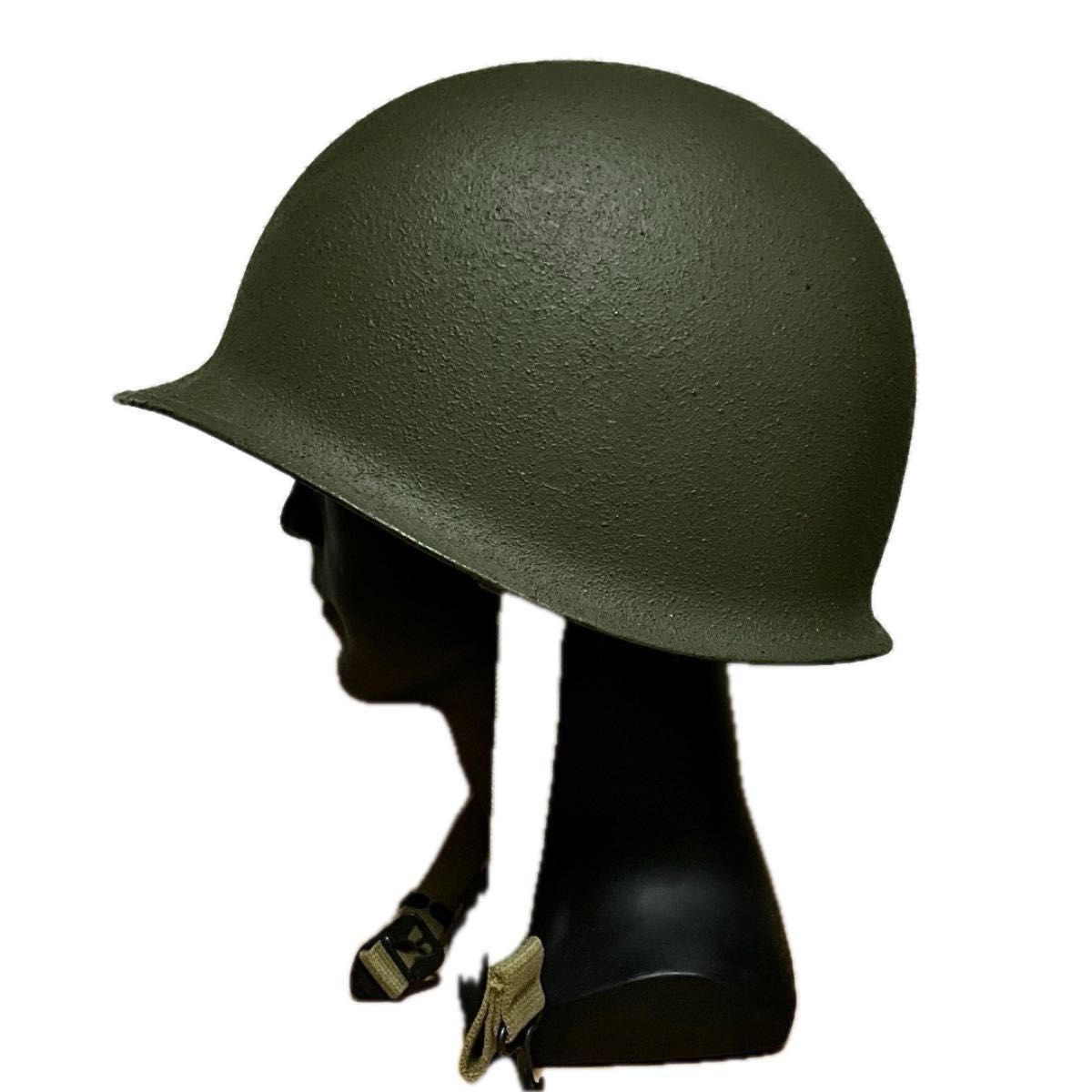 実物　第二次世界大戦　米軍　M1ヘルメット　ミラー大尉　　プライベートライアン