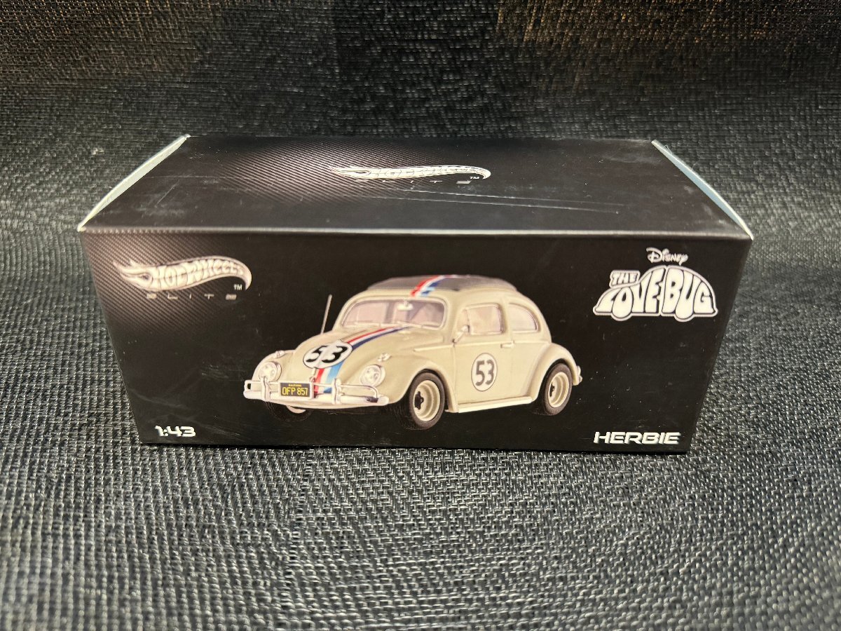 【HOTWHEELS ELITE THE LOVE BUG HERBIE ハービー 1/43 中古美品】の画像8