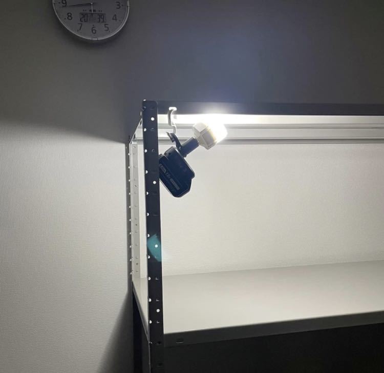 LED ランタン 投光器 作業灯  互換バッテリー12時間Hiモードで使用可能  作業灯 アウトドア キャンプ の画像8