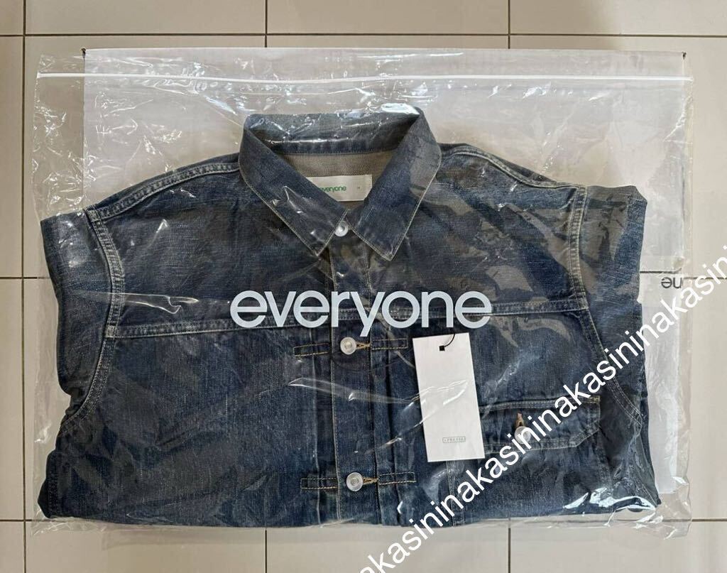 【当選品/新品】24SS A.PRESSE for everyone Vintage 1st Type Denim Jacket 46(M) /アプレッセ エブリワン Gジャン デニム ジャケットの画像3