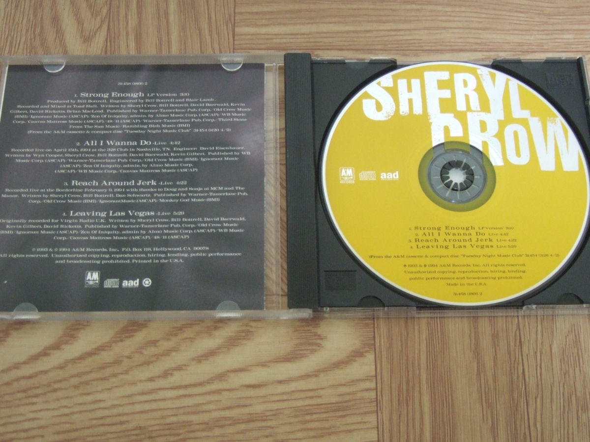 【CD】シェリル・クロウ　SHERYL CROW / STRONG ENOUGH EP　[Made in U.S.A.]