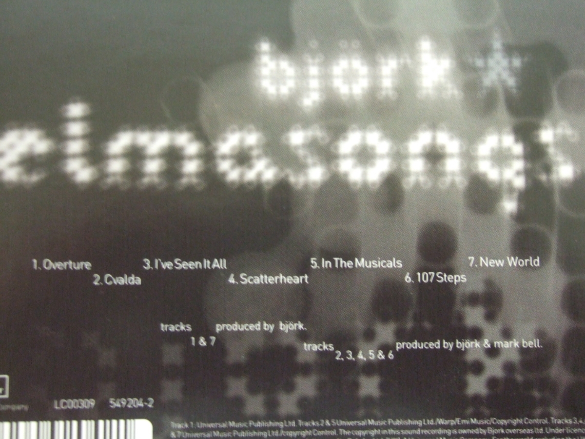 【CD】ビョーク　bjork / SelmaSongs
