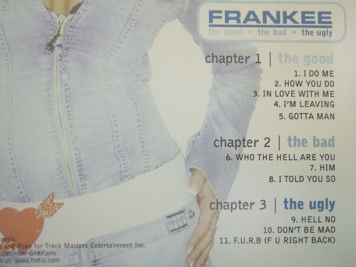 【CD】FRANKEE / the good・the bad ・the ugly
