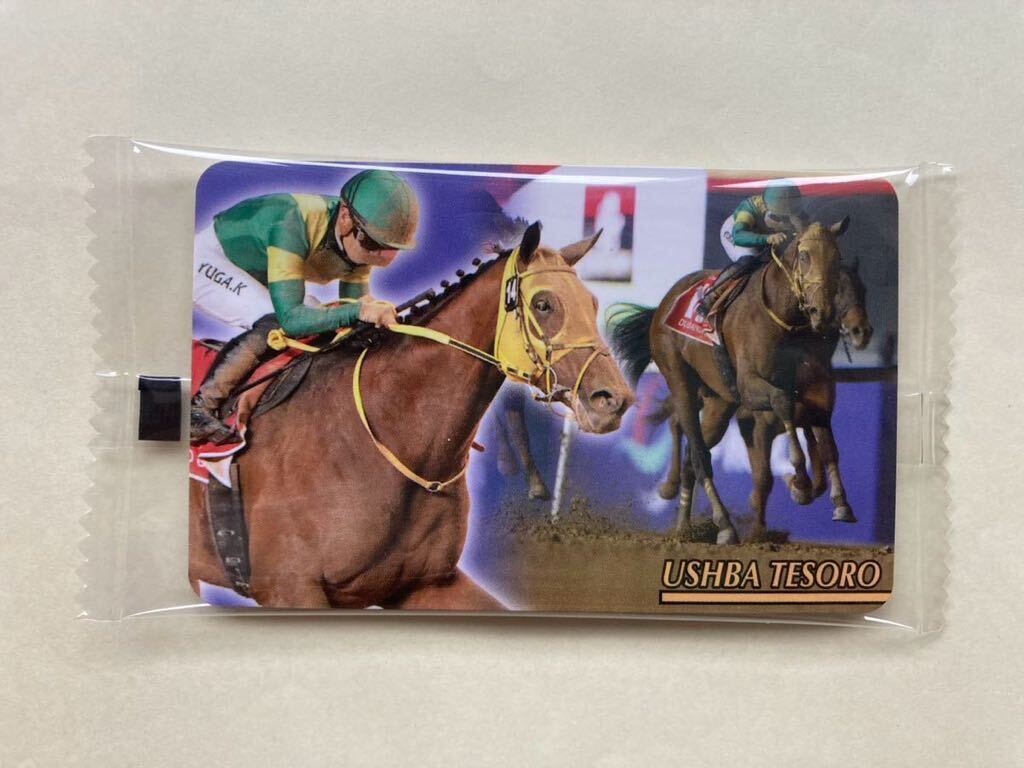 未開封 NO2477 ウシュバテソーロ まねき馬倶楽部 競馬 カードの画像1