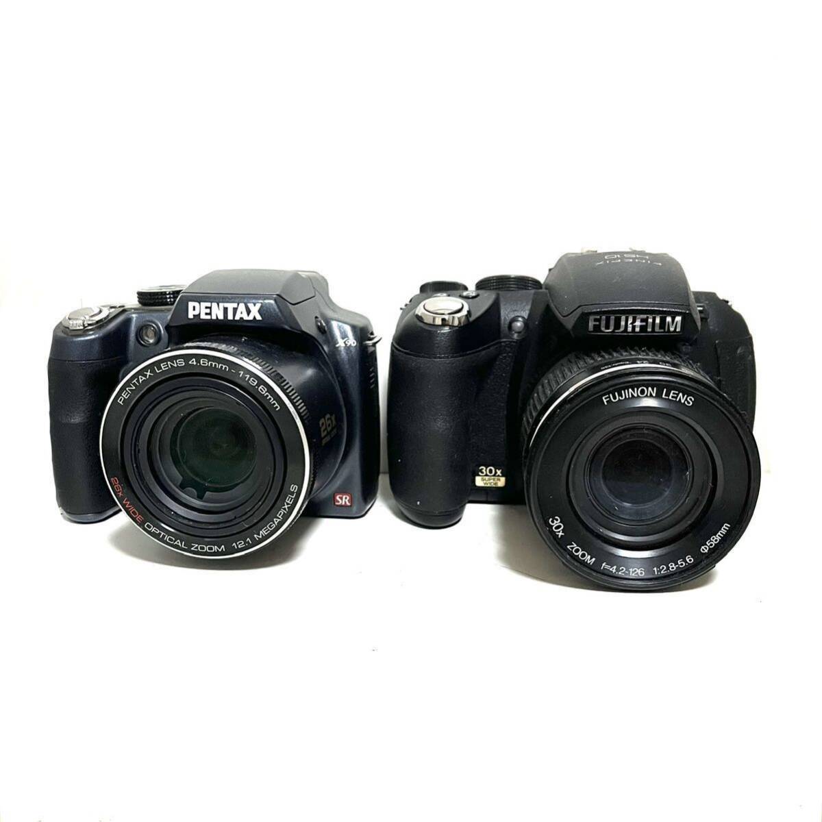 FUJIFILM finepix HS10 PENTAX X90 まとめ売り デジタルカメラ ジャンクの画像1