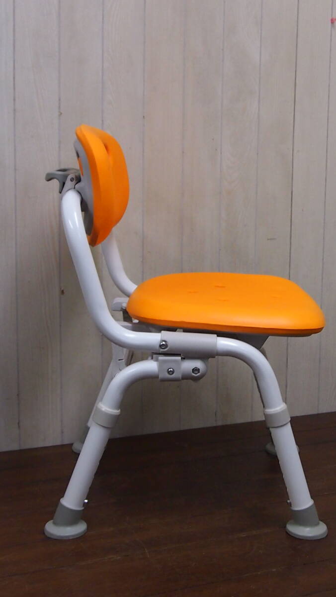  secondhand goods * Panasonic shower chair *PN-L41421*SIAA mold proofing processing * folding type ** orange *404S4-J14262