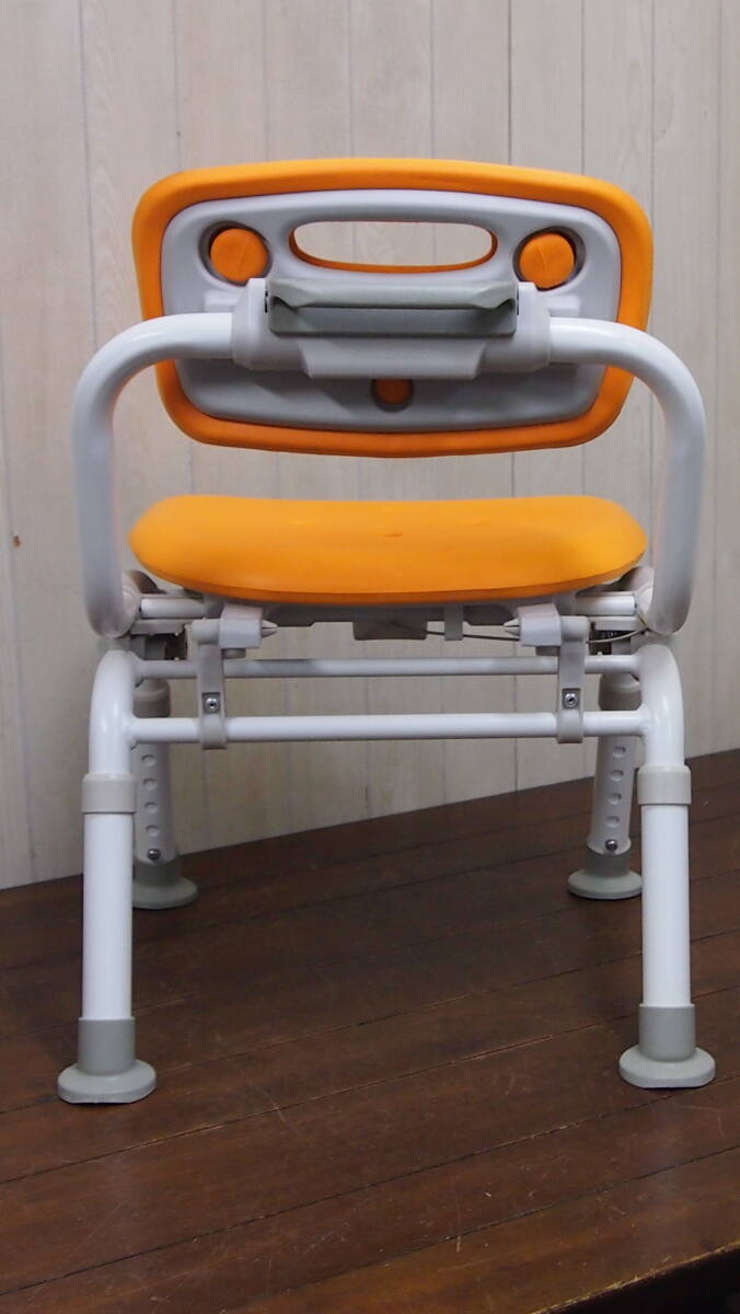  secondhand goods * Panasonic shower chair *PN-L41421*SIAA mold proofing processing * folding type ** orange *404S4-J14262
