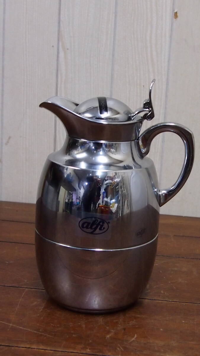 中古品☆alfi☆アルフィ☆ＭＥＳＳＩＮＧ ＶＥＲＣＨＯＲＯＭＴ☆ポット☆ドイツ製☆魔法瓶☆０．５Ｌ☆４０４Ｓ４－Ｊ１４２９９の画像1