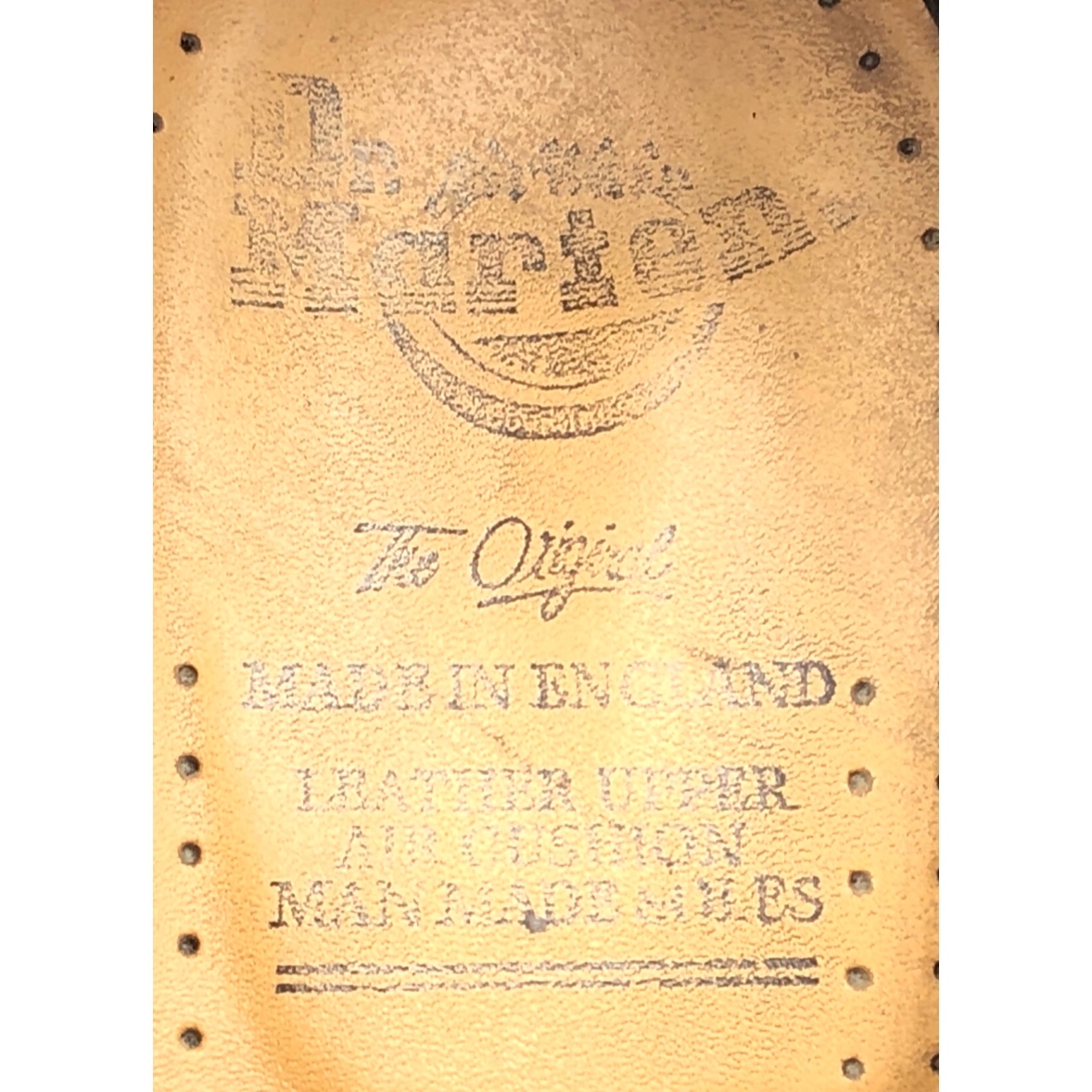 即決 Dr.Martens ドクターマーチン 26.5cm UK8.5 N275 メンズ レザーシューズ Vチップ 黒 ブラック 革靴 皮靴 ビジネスシューズ