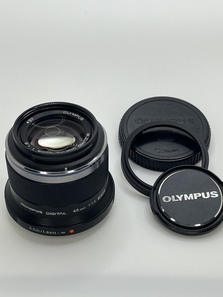 【動作確認済】　OLYMPUS　M.ZUIKO DIGITAL 45mm　ｆ1.8　ブラック マイクロフォーサーズ オリンパス　_画像9