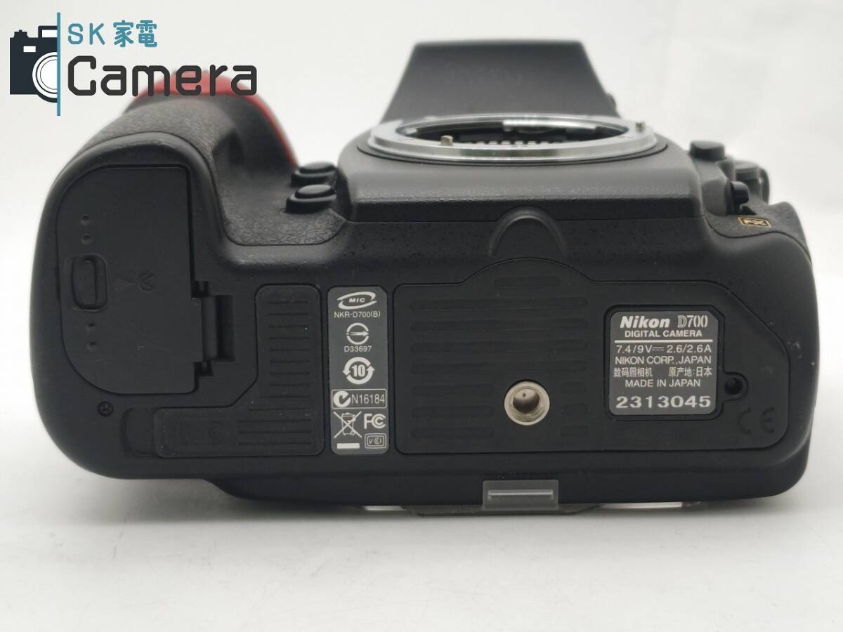 Nikon D700 ボディ 電池付 ショット数約19500回 ニコン_画像9