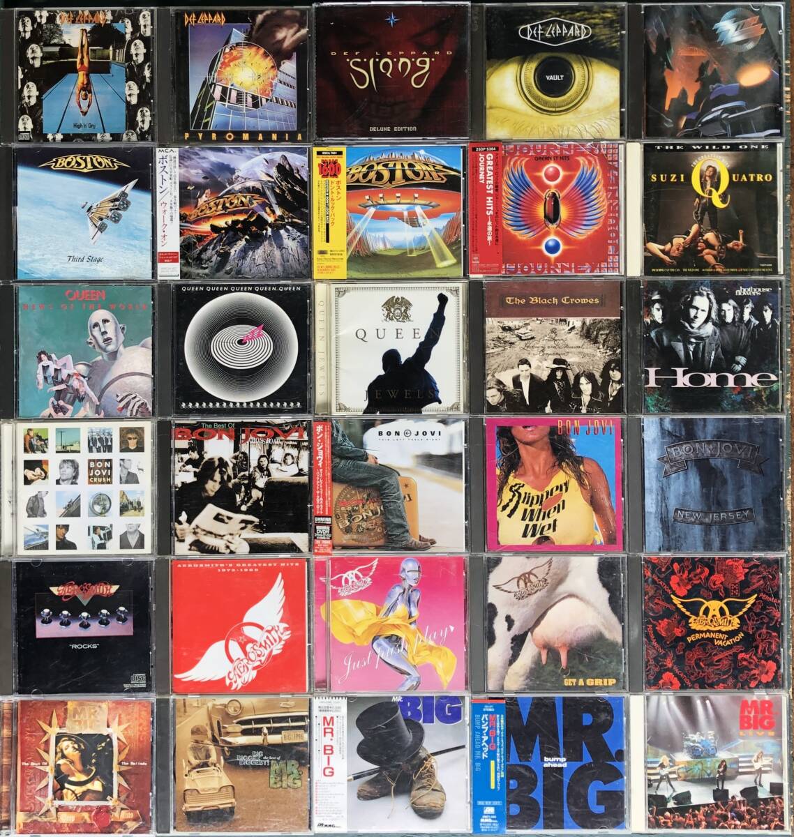Van Halen,Poison,Boston,Queen,モトリークルー ほかHeavy Metal,Hard Rock,ロックのCD75枚セットの画像3