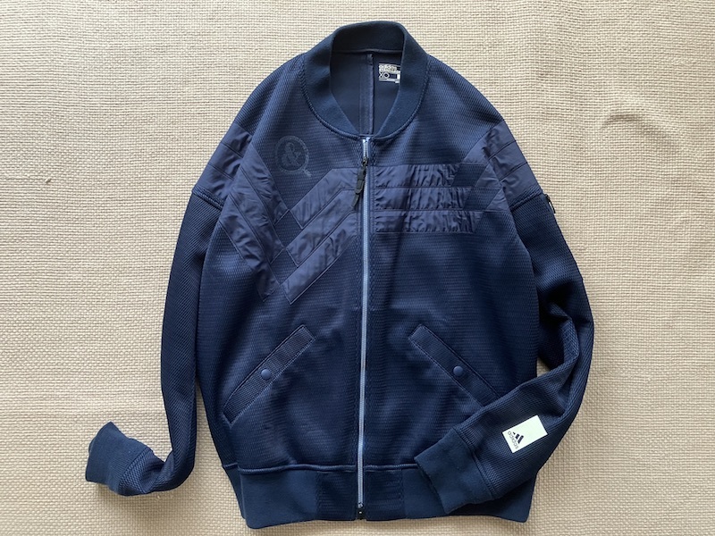 即決 adidas STANDARD 19 by UNITED ARROWS & SONS 別注 コラボ ジャケット ジャージ 日本規格 XO(XXL)サイズ 内田篤人 アディダス_画像1