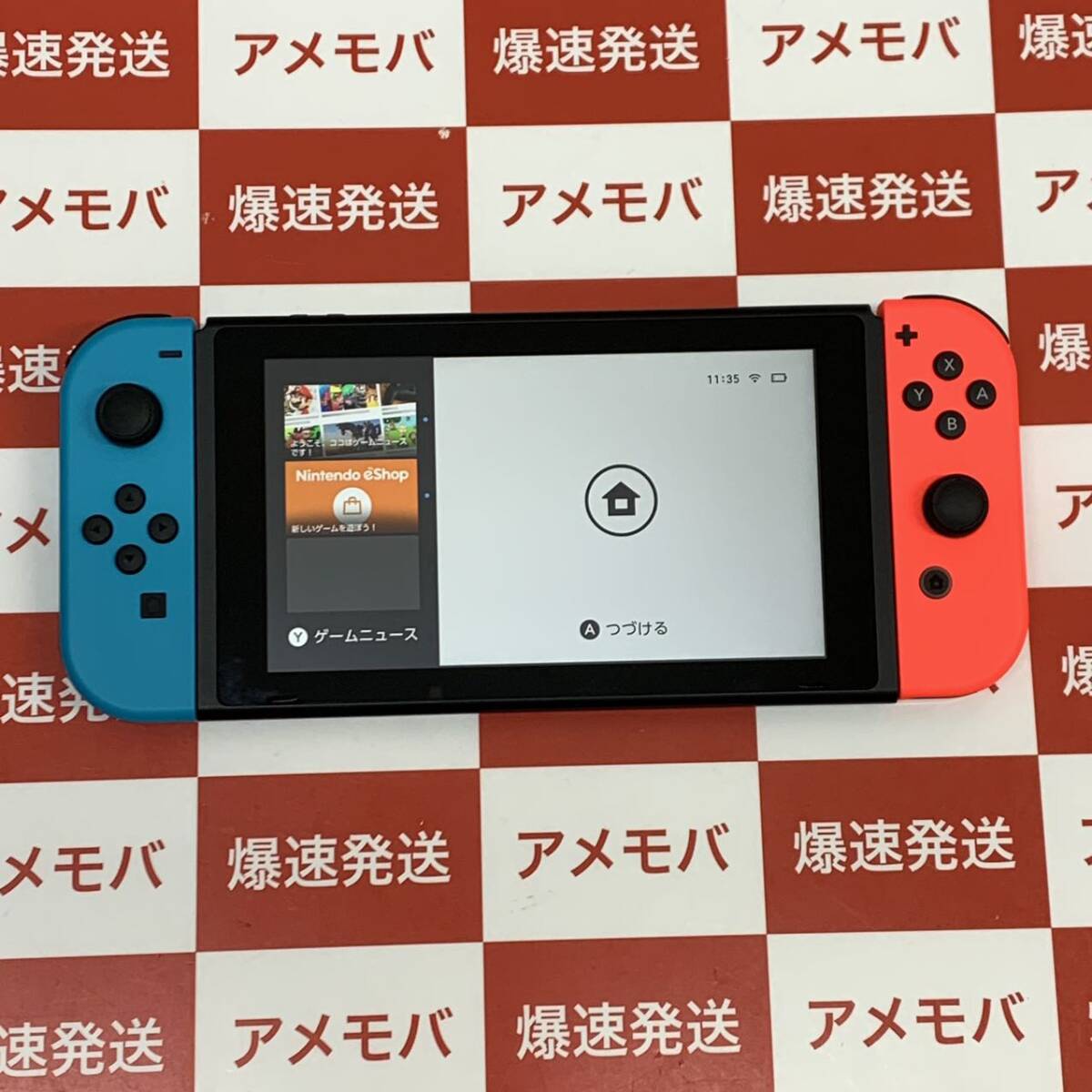 爆速発送 極美品 Nintendo Switch 32GB ネオンブルー/ネオンレッド HAD-S-KABAA（JPN)の画像3