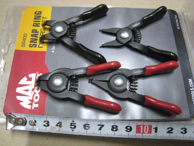 ◆◆MAC TOOLs マックツール ミニスナップリングプライヤー 4PC 未使用の画像1