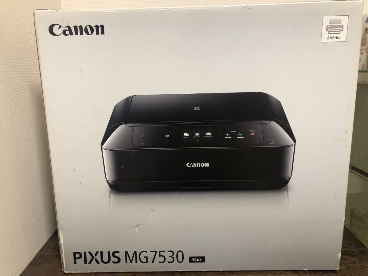 ■爆安■I-1■Canon PIXUS MG7530キャノン ピクサス インクジェットプリンター複合機 プリンター ブラック■の画像1