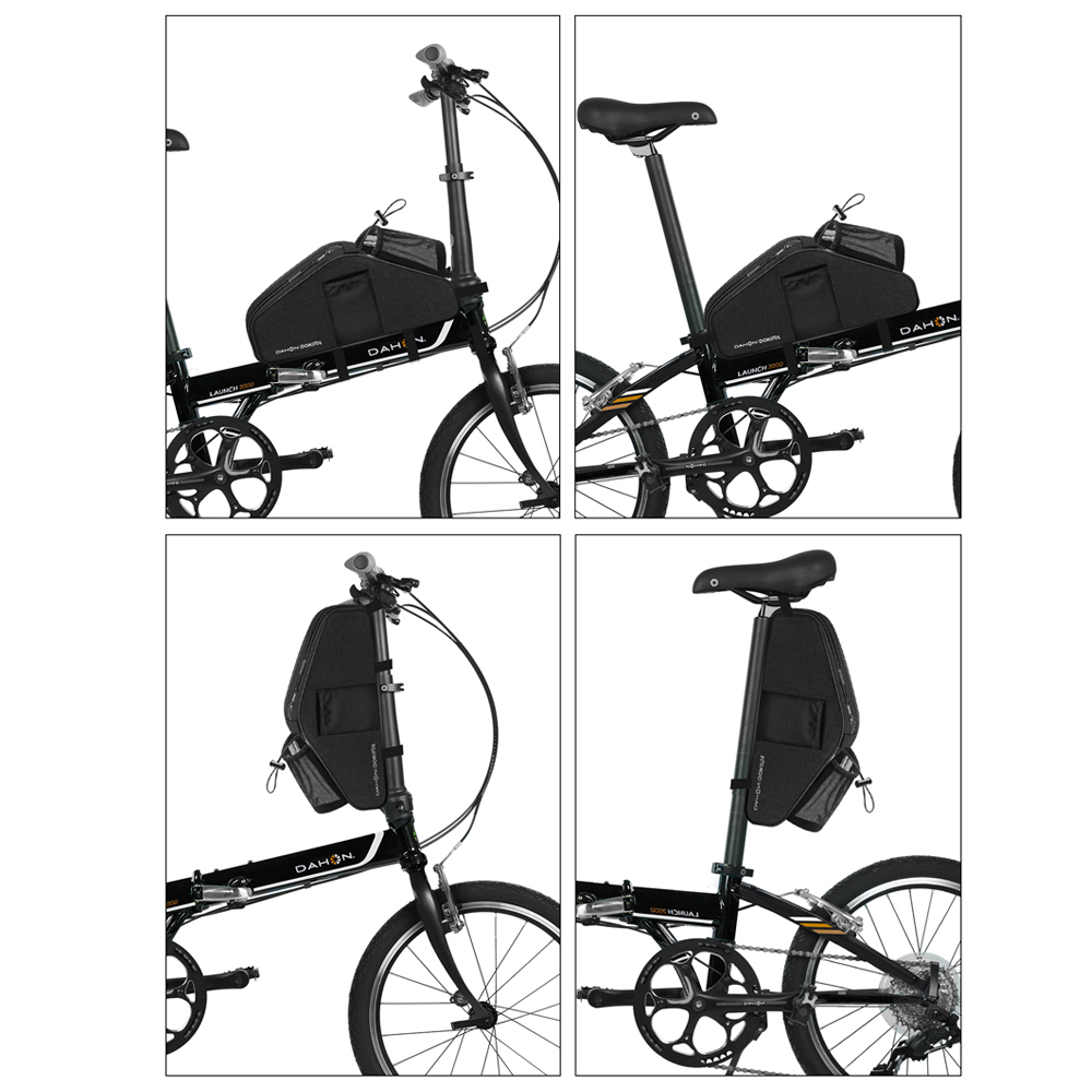 DAHONda ho n frame bag 3L multifunction multi high capacity bicycle frame bag 