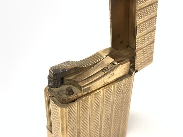 火花確認済 S.T.Dupont デュポン ガスライター ゴールド フランス製 喫煙具の画像4