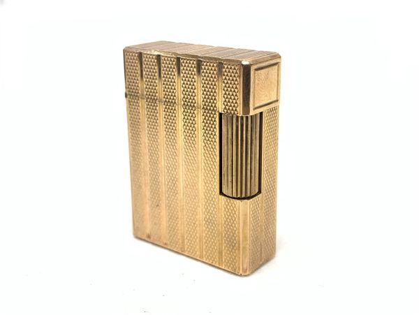 火花確認済 S.T.Dupont デュポン ガスライター ゴールド フランス製 喫煙具の画像1