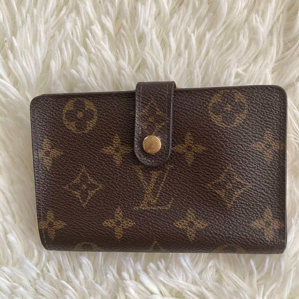 美品　ルイヴィトン　ポルトモネビエヴィエノワ　モノグラム　M61663 二つ折り財布 がま口 LOUIS VUITTON 