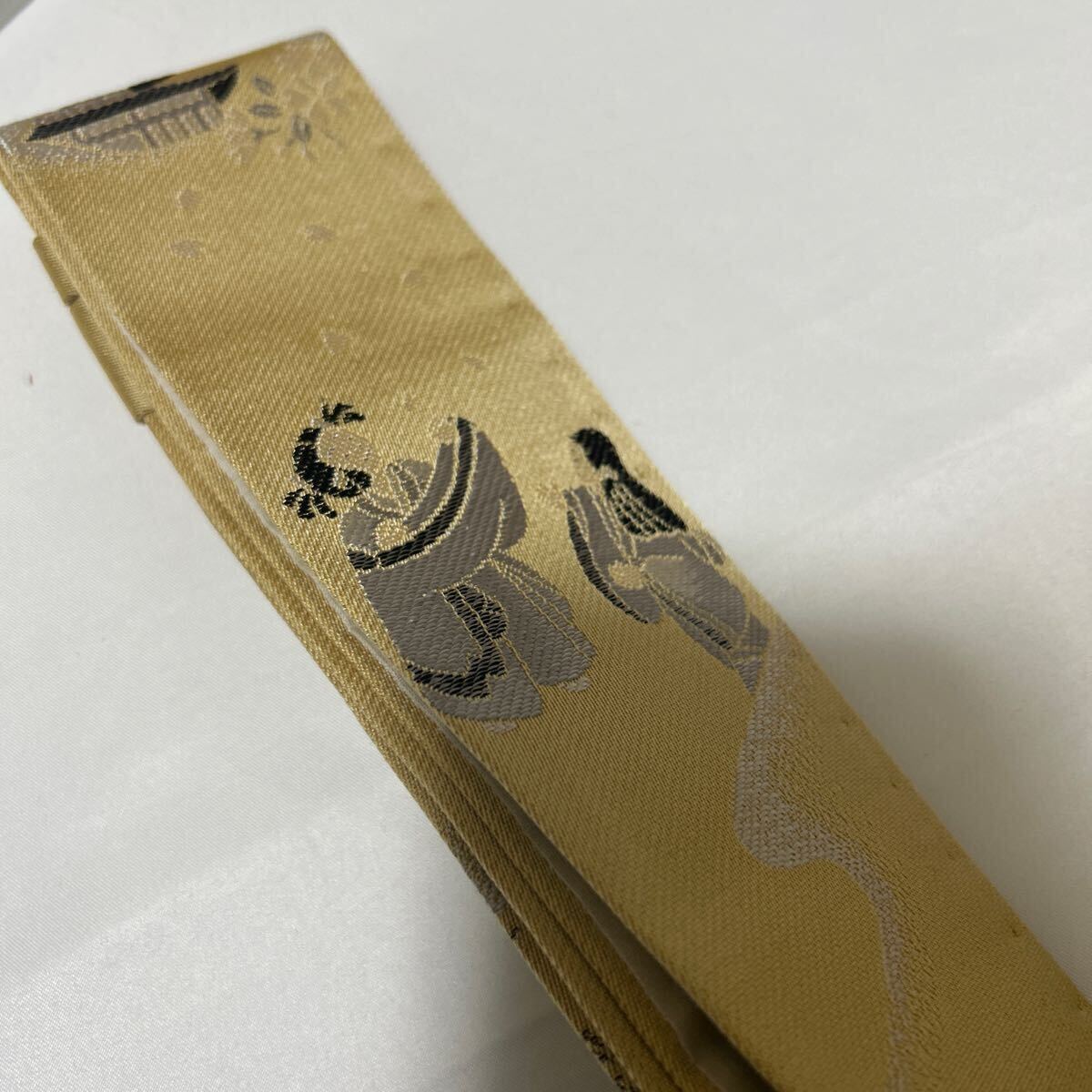 Bibian 比比昂- 未使用品【本畳袈裟】【折五条袈裟】 金襴正絹 Bibian 比比昂- 未使用品【本畳袈裟】【折五条袈裟】 金襴正絹