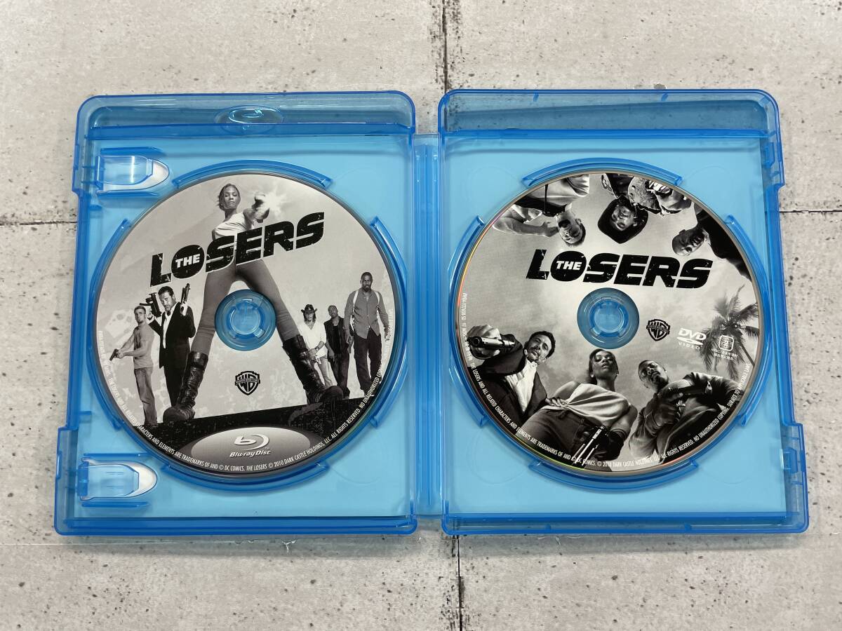 THE LOSERS　ルーザーズ　Blu-ray & DVDセット　初回限定生産　ゾーイ・サルダナ　ジェフリー・ディーン・モーガン　セル版　※B1_画像3