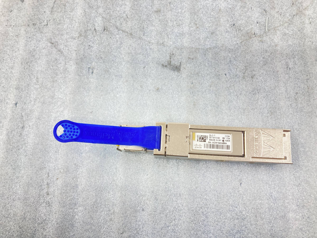 複数入荷 ★Mellanox QSFP/SFP+ cable adapter MAM1Q00A-QSA CISCO GLC-T 30-1410-04★ 動作品 の画像3