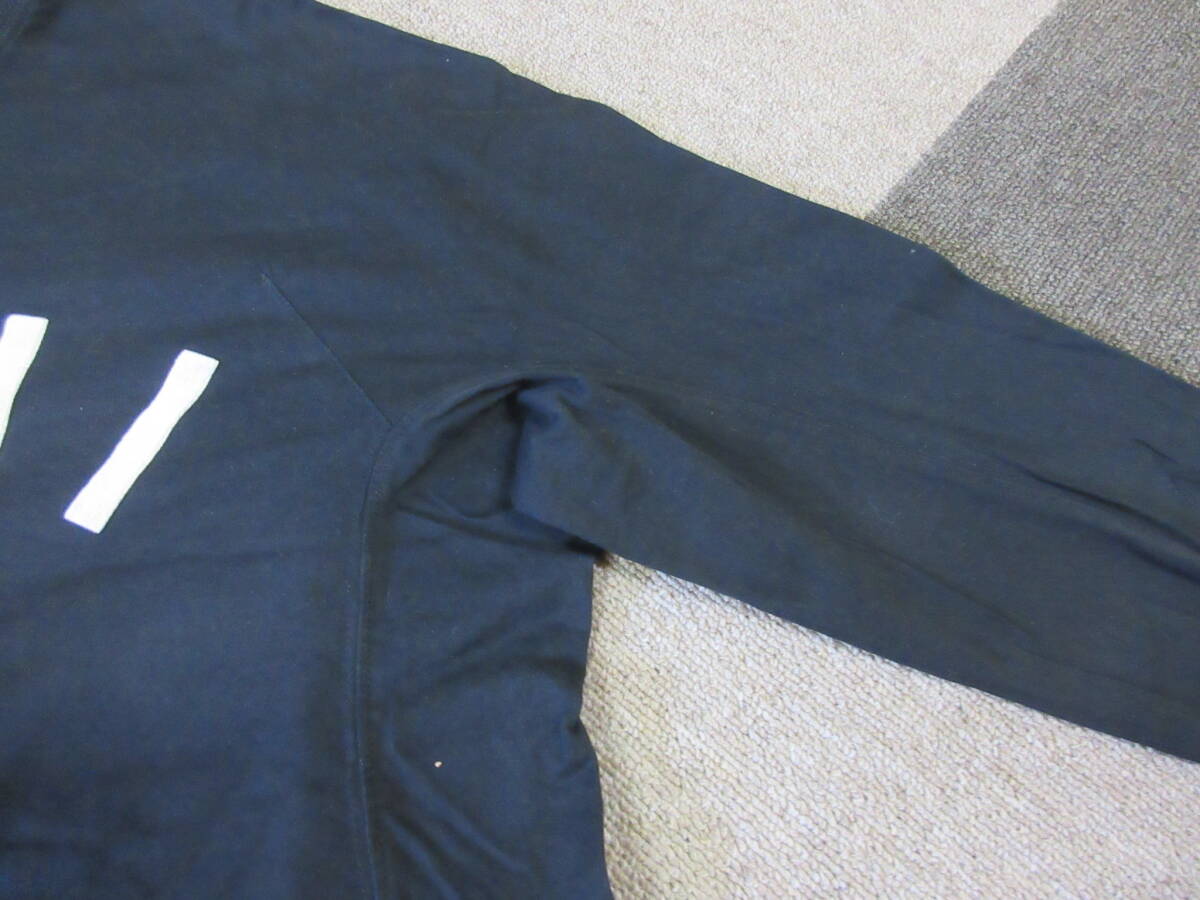 Y-3 ヨウジヤマモト L/S カットソー M 黒 フロッキー Yohji yamamoto adidas ワイスリー FJ0325 長袖 Tシャツ ロンTの画像8
