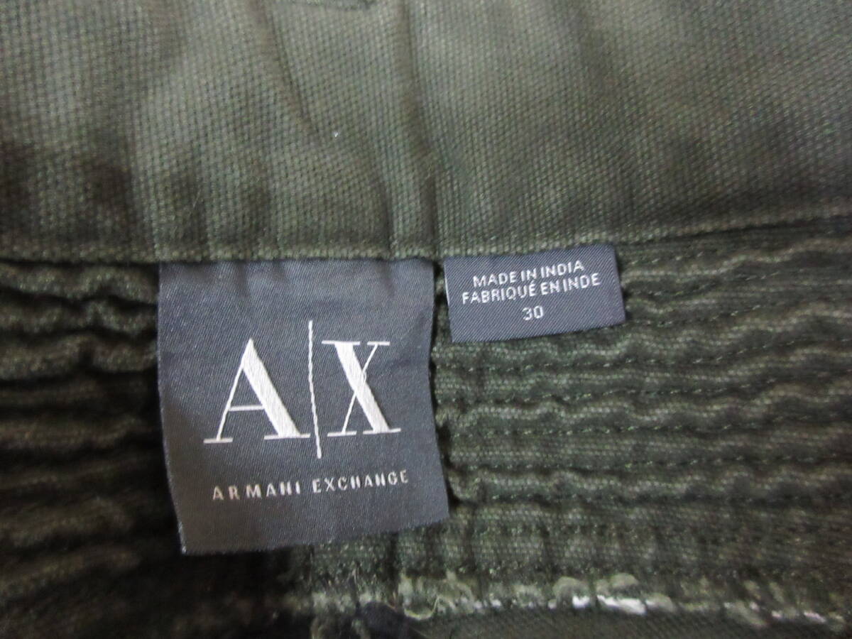 A|X Armani Exchange Rider's брюки 30 зеленый зеленый ARMANI EXCHANGE pre si Dio Japan 