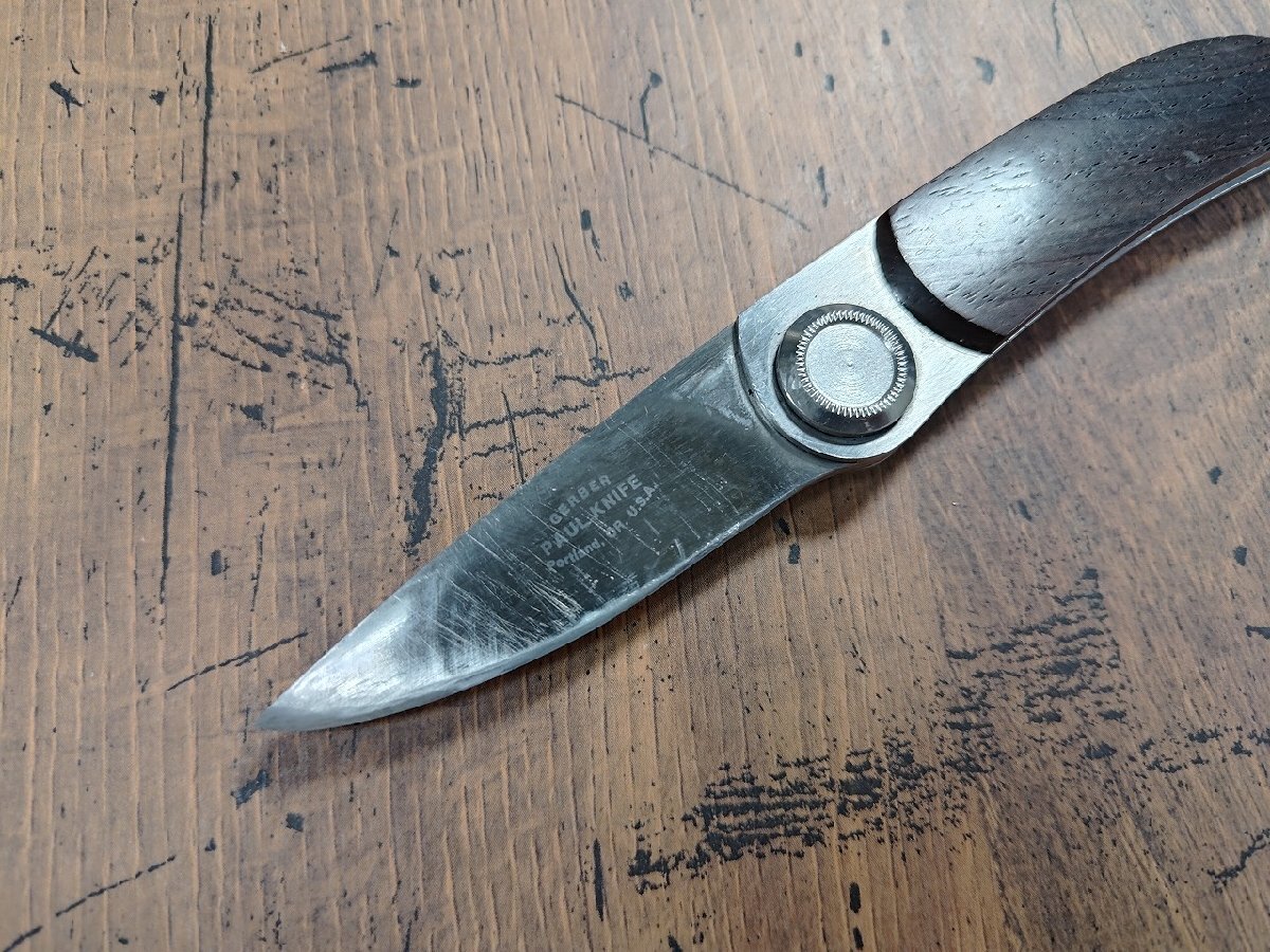 ○S358/GERBER ガーバー PAUL KNIFE ポールナイフ フォールディングナイフ/1円～の画像4