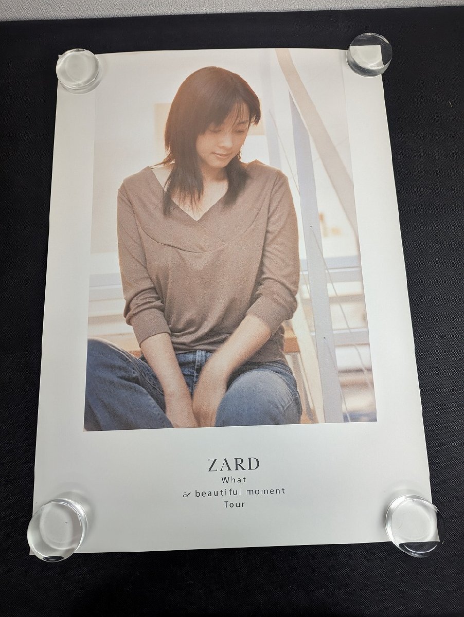 **M968/B2 stamp poster [ slope . Izumi water ZARD 3 pieces set ]/What a beautiful memory/ official poster /1 jpy ~