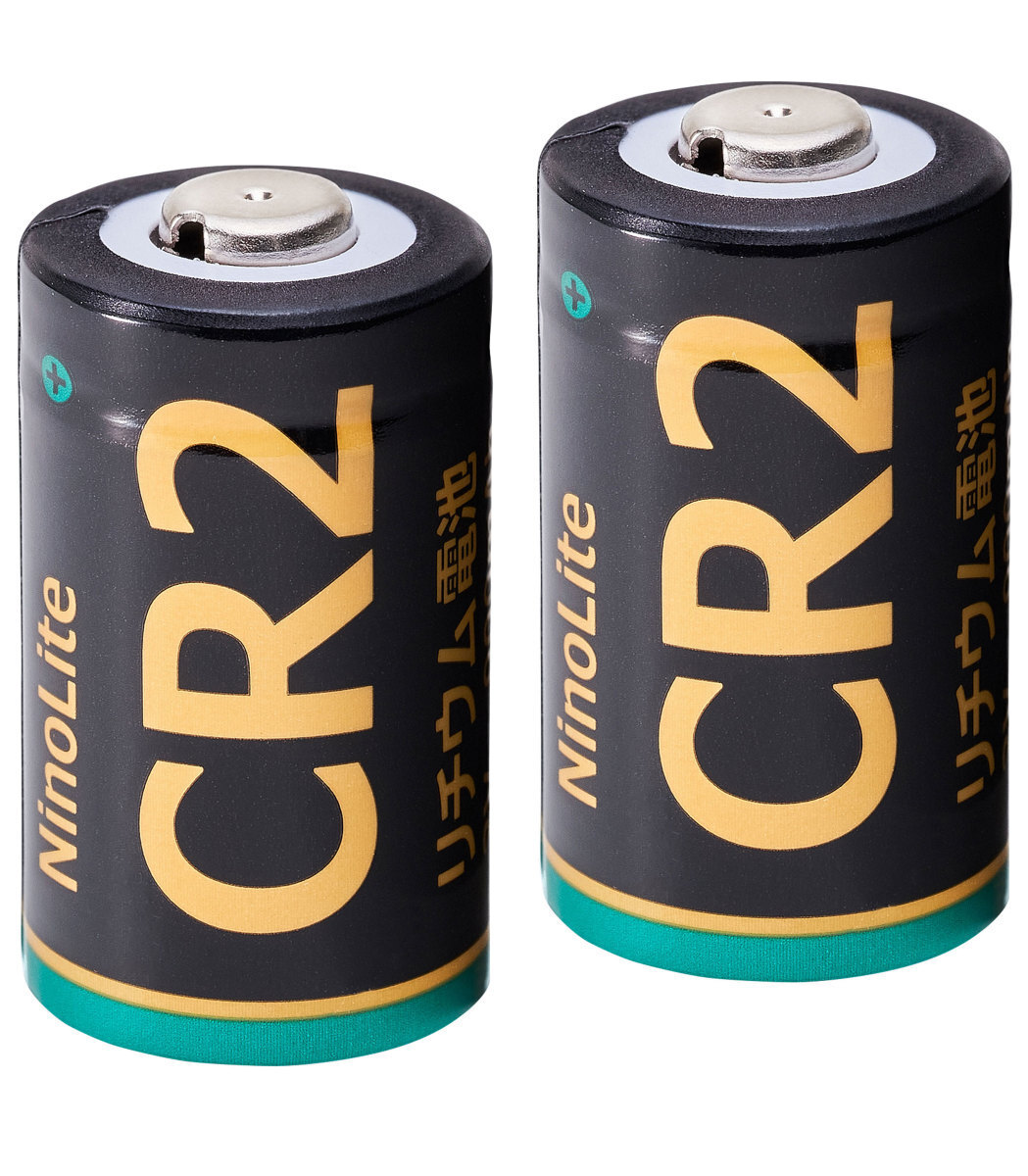 2個セット NinoLite CR2 リチウム電池 大容量900ｍAh Switch bot レーザー距離計 ドアセンサーフィルムカメラ 等 CR15H270 等 互換_画像1