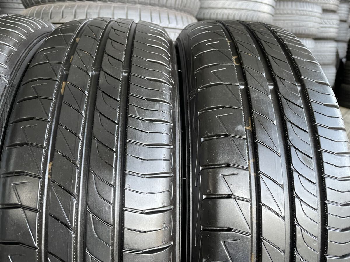 R-728　９分山♪高年式！美品！165/60R14　ダンロップ　LEMANSV＋★2023年製　４本★検品済　直接手渡し、タイヤ交換可能！！_画像3