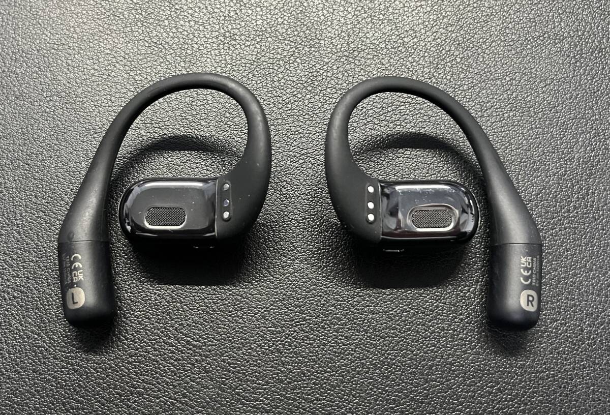 SHOKZ OPENFIT ブラック オープン型イヤホン の画像3