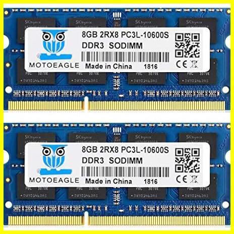 16GB PC3L 10600S Note PC for memory DDR3L-1333 CL9 8GB×2 sheets 204Pin DDR3-1333MHz SO-DIMM Mac PC3-10600 correspondence 